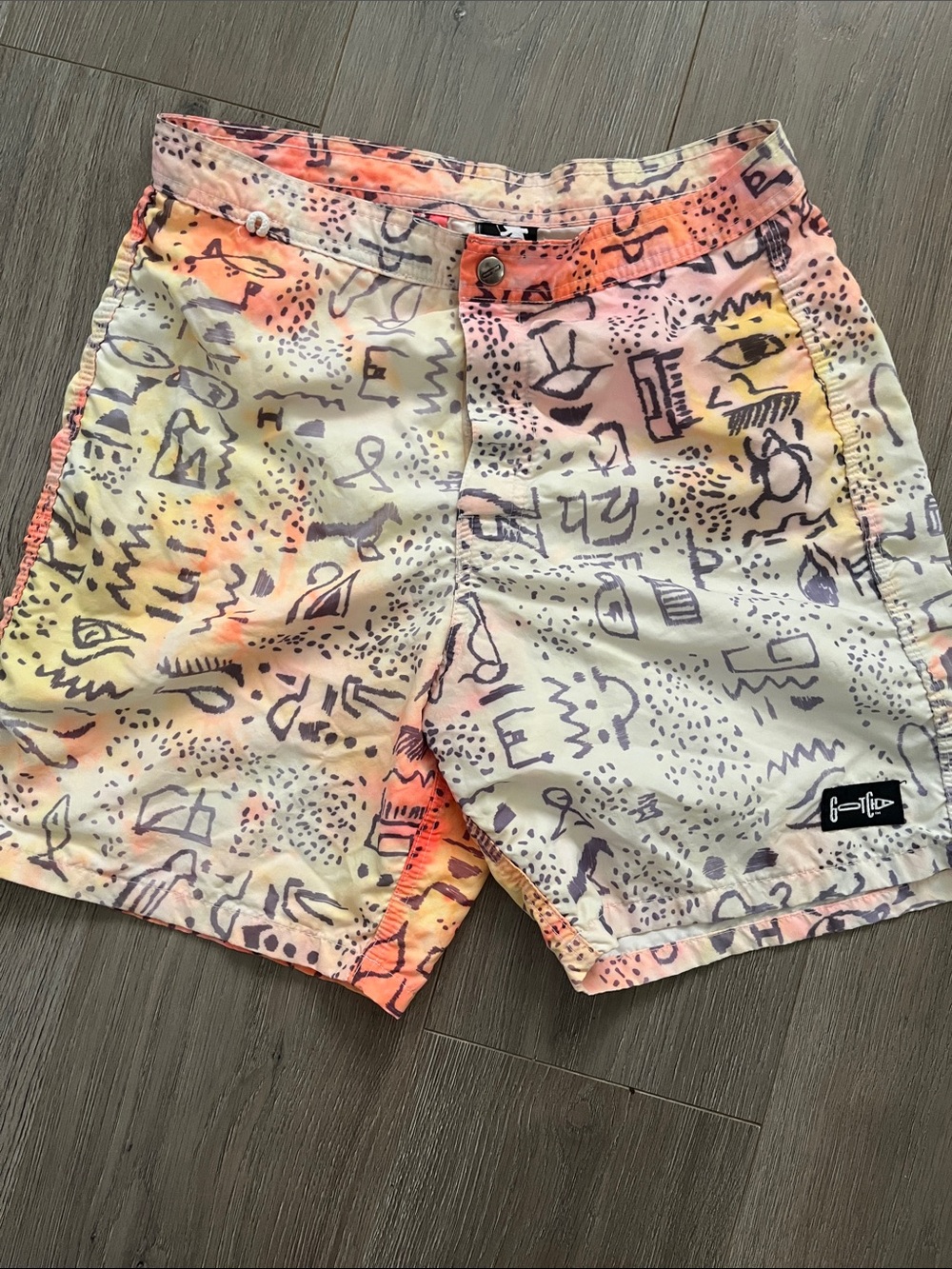Vintage Gotcha Mens Swim Trunk Shorts